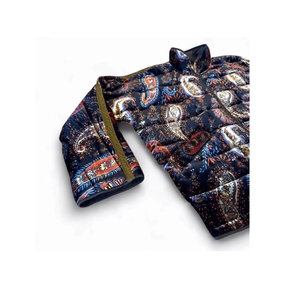 Johnny Was Dolman Quilted Velvet Jacket - Picture 9 of 16